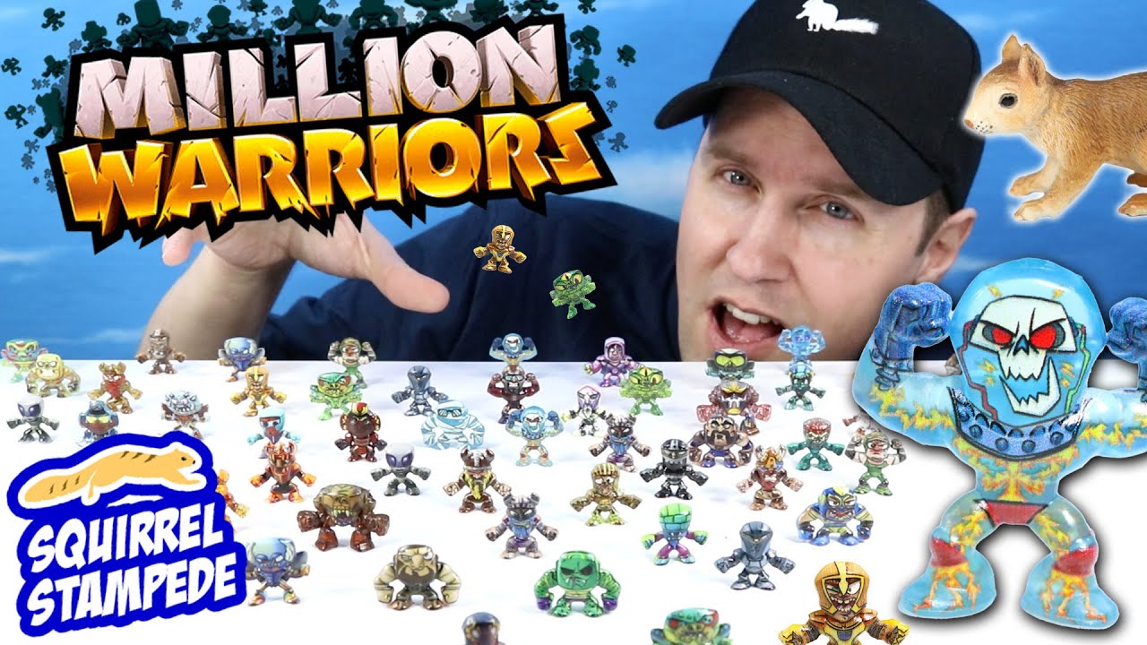 Million Warriors Spin Master Launcher Game Review - YouTube