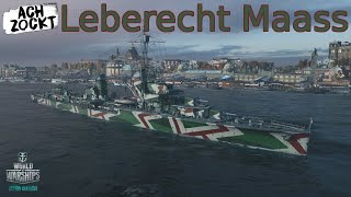 World of Warships - Leberecht Maass #3 - Überraschend angenehm [Deutsch][80k]