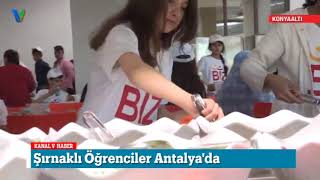 Şırnaklı Öğrenciler Antalya'da