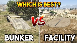 GTA 5 ONLINE : BUNKER VS FACILITY (WHICH IS BEST?)