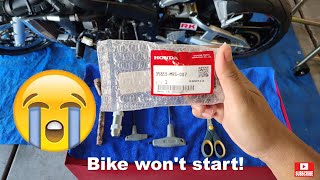 How to Diagnose Starter Problems on a Honda 2004 - 2006 CBR 600 RR Sport Bike