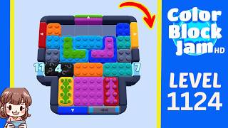 Color Block Jam Level 1124 Solution Walkthrough