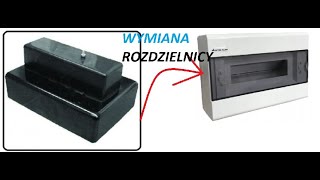 Wymiana rozdzielnicy w bloku z wielkiej płyty ^ żelbet ^ KROK PO KROKU