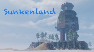 Sunkenland...V0.5.08...1st Look New Island...Raiding Big Bucket Fortress