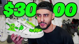 FaZe Rain Shows Off his $30,000 Shoe Collection