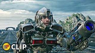 Optimus Prime & Noah vs Scourge | Transformers Rise of the Beasts (2023) Movie Clip HD 4K