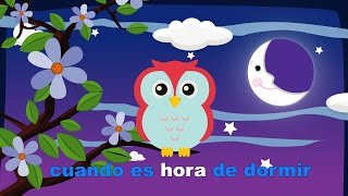 Día y Noche Canción en español para niños Day and Night Spanish Song for kids Miss Rosi