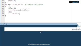 CL136 To find GCD of three numbers using recursion