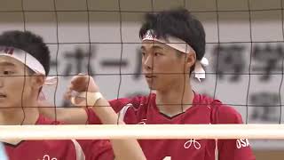 2021 春高バレー  清風VS近畿大附属　大阪府男子準決勝