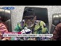 VIDEO: Flush Out Criminals Among you, Akeredolu Warns Ebiras in Ondo