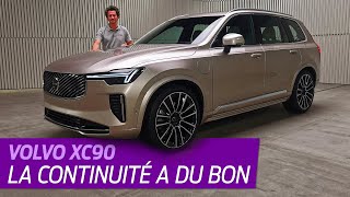 Volvo XC90 (2024). A bord du SUV familial restylé pour durer