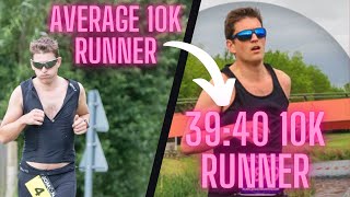 How To Run A Sub 40 Minute 10k | Average To Good #10k #sub40