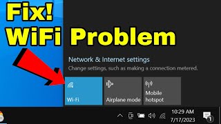 How To Fix WiFi is not Connecting and Not Working on laptop windows 10