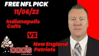 NFL Picks - Indianapolis Colts vs New England Patriots Prediction, 11/6/2022 Week 9 NFL Free Picks