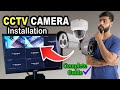 How To Setup CCTV Camera With DVR and Monitor Connections Beginners Tutorial