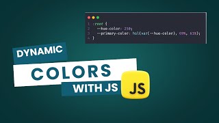 Dynamic Theme Switching with JavaScript & CSS Variables! #javascript