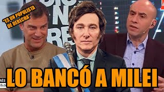 El Pelado Trebucq BANCÓ a MILEI ante analista ZURDO | Break Point