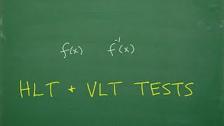 Vertical and Horizontal Line Tests – 100% Must Know!