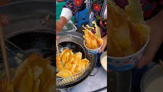 Asian street food 炸荷花