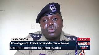 Abooluganda babiri bafiiridde mu kabenje