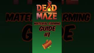 Dead Maze (Resource Guide 1) - Wood