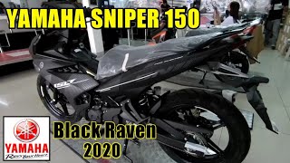 YAMAHA SNIPER 150 2020 BLACK RAVEN