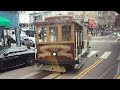 SF Muni 2003 California Cable Car 60 in Training