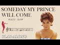 Someday My Prince Will Come - Waltz Slow || BACKING TRACK