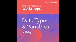 Data Types & Variables in Ruby