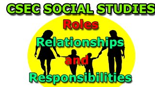 Roles,Relationships and Responsibilities(CSEC Social Studies Lecture Series)