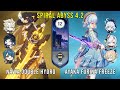 C0 Navia Double Hydro and C0 Ayaka Furina Freeze - Genshin Impact Abyss 4.2 - Floor 12 9 Stars