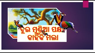 #Odia_Gapa   ଦୁଇ ମୁଣ୍ଡିଆ ପକ୍ଷୀ କାହିଁକି ମଲା #panchantantra