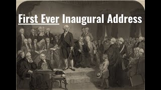 George Washington's First Inaugural Address: Full Version Rolling Text/words, slow pace. #education