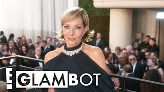 2025 Golden Globes GLAMBOT: Allison Janney Strikes A Perfect Pose | E! Glambot