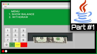 Simple ATM Machine | Java Project for Beginners | Part #1 | JavaFX | Source Code Included