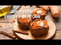 How to Make Air Fryer Baked Sweet Potatoes!