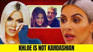 Khloe Kardashian Reaction to Kim Kardashian Dismissing Her as Not a Kardashian'