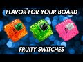 Are C3 x TKC Fruity Switches Any Good? - Kiwi, Tangerine, Dragon Fruit Sound Tests!