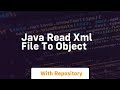 java read xml file to object
