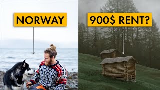 What cabin can you get for 900$ in Norway?