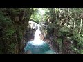 【岐阜県・中津川市】青い水の色が綺麗な竜神の滝（竜神の滝