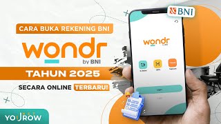 CARA BUKA REKENING BNI ONLINE PAKAI WONDR by BNI TERBARU