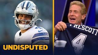 Skip Bayless reacts to Dak Prescott signing a 4-year/$160M deal with Cowboys | N