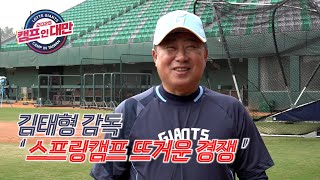 롯데 김태형 감독 ' 5선발 후보,  내야 전쟁,  주전 포수, 2년차 감독의 출사표 [ 롯데자이언츠 대만전지훈련 / 밀착취재] 2025.02.02