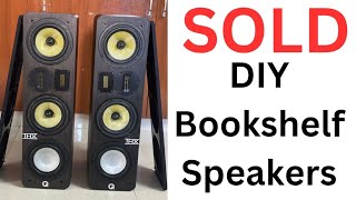 DIY Bookshelf Speaker Delivery | DIY Bookshelf Speaker Sold