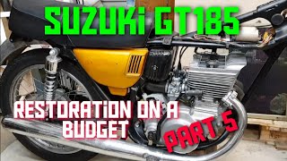 Suzuki GT185 1975 Restoration on a budget Pt5 - It's Alive