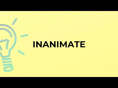 Is inanimate a word?