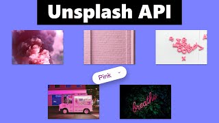 Amazing random gallery using Unsplash Api | image api | How to use unsplash api | javascript project