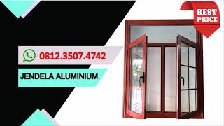 WA: 081-331-437-644 | Jual Jendela Aluminium 2 Profil Madiun