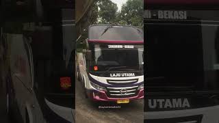 Bus Laju Utama Sukabumi - Bekasi / Max HDD by: Tentrem #busmania #pecintabis #shortsvideo #bislover